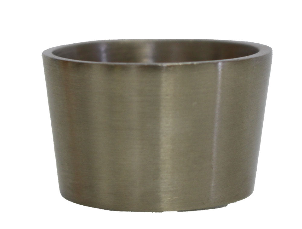 Temple Brushed Nickel Leg Cup